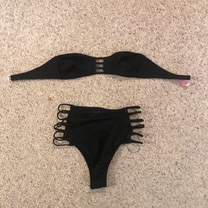 Victoria’s Secret black bikini set, size small